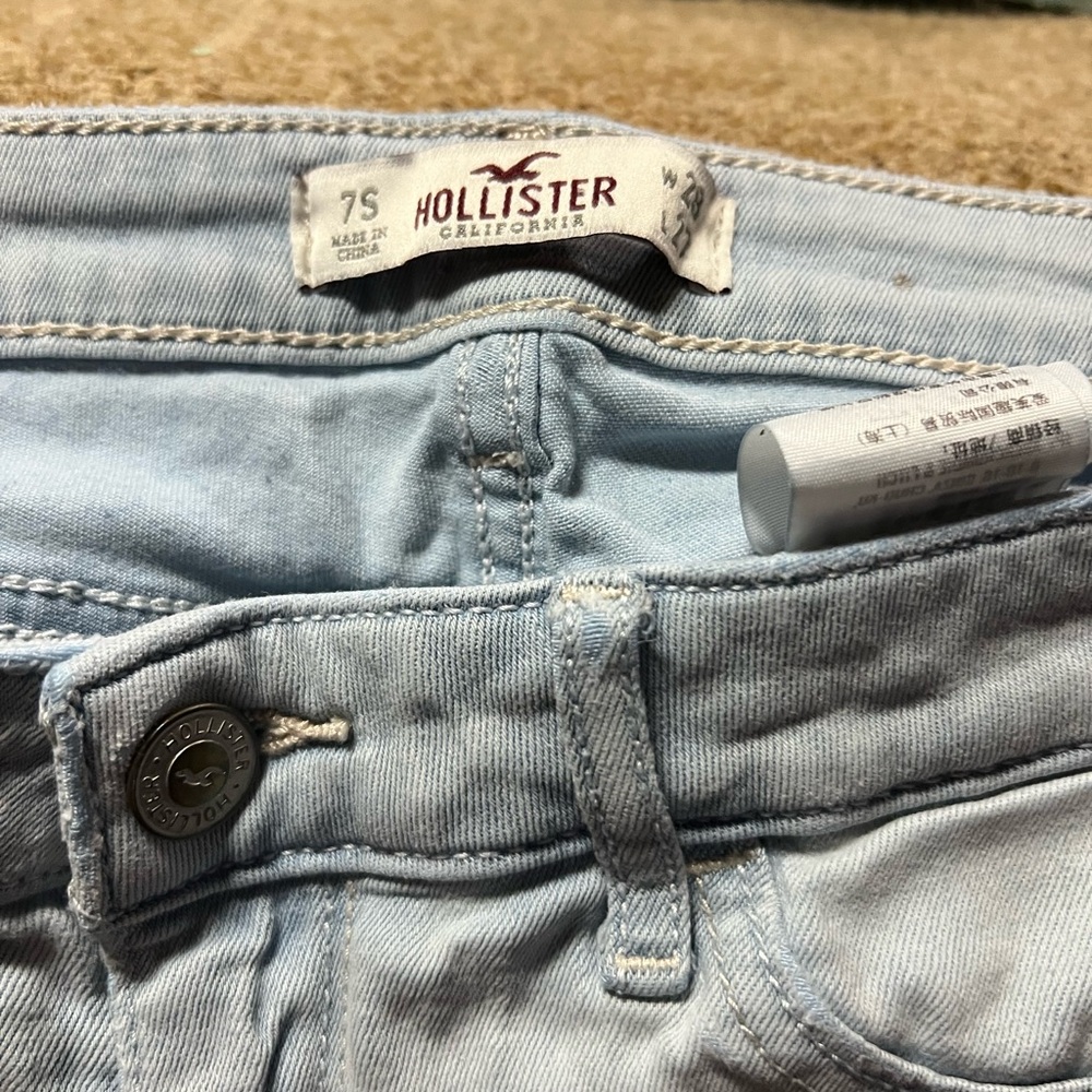 Hollister Sky Blue Denim Jeans 7s